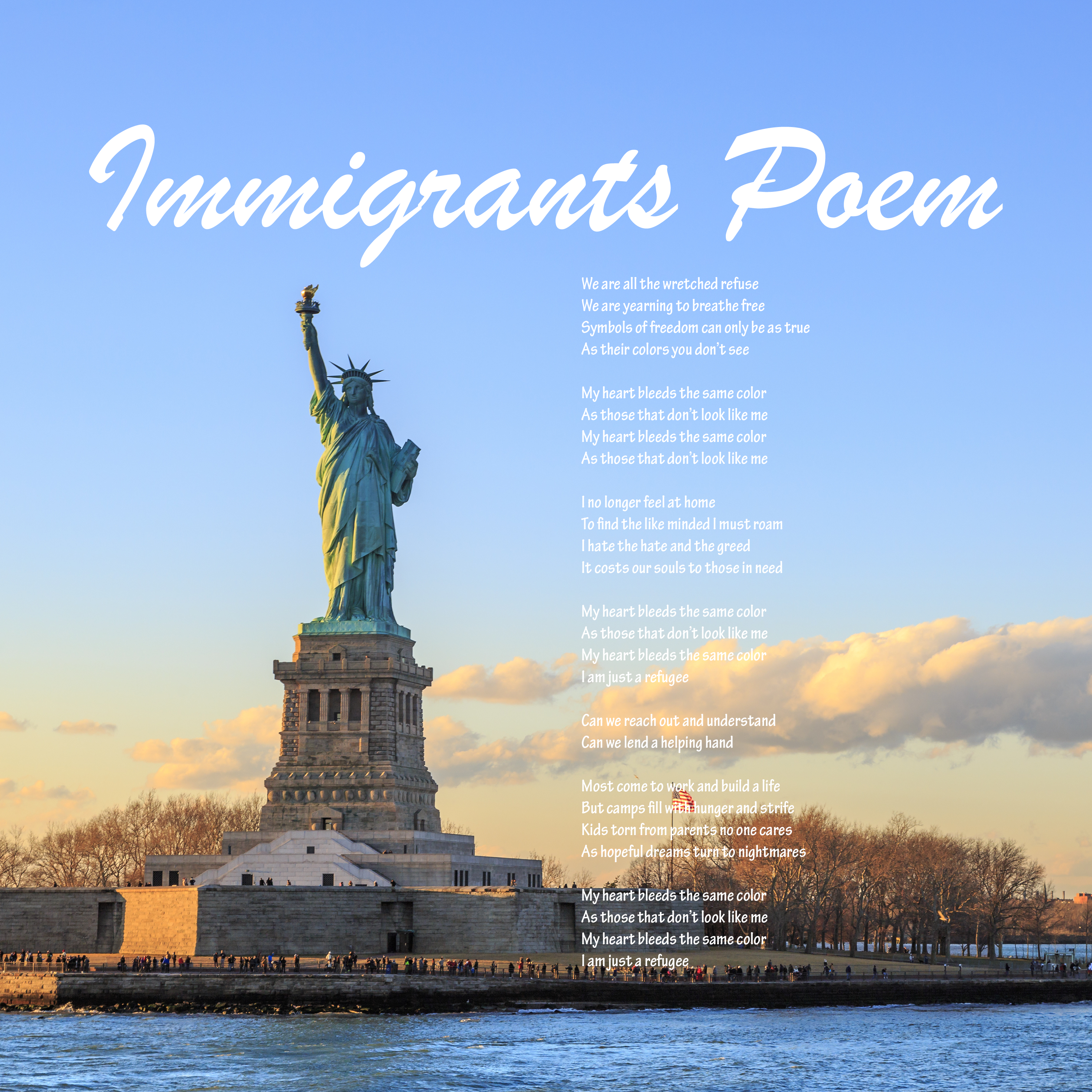 Immigrants Poem Cover Art
